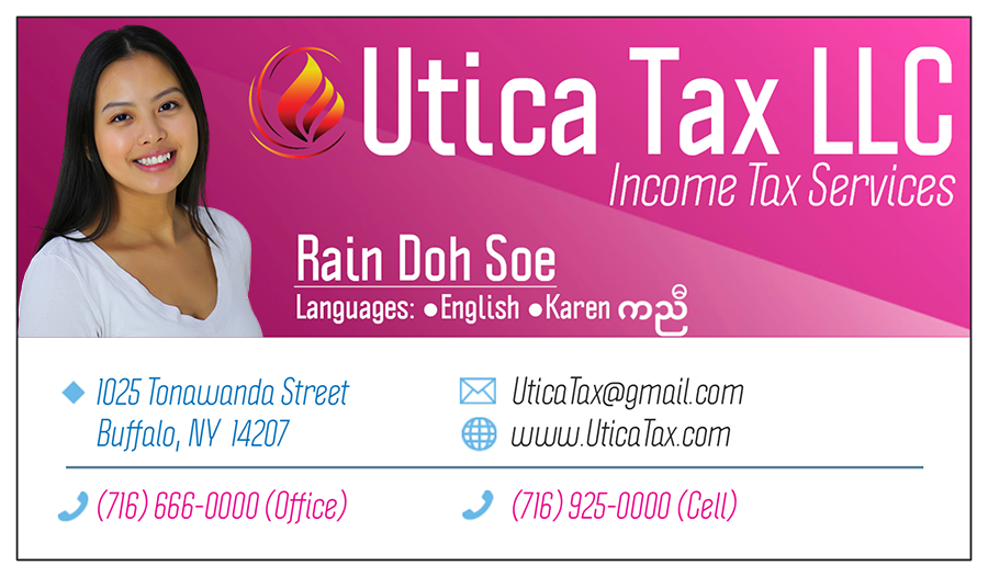 Rain Doh Soe - Utica Tax LLC